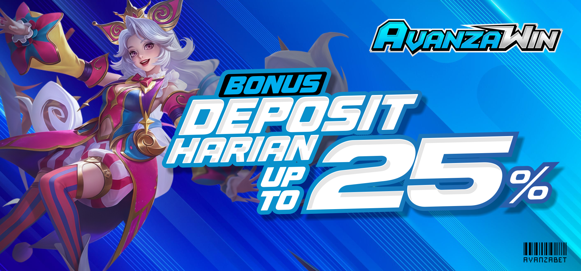 BONUS DEPOSIT HARIAN 25%